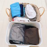 「持ち運びがラクラクに！家の中でもマイバスケット」