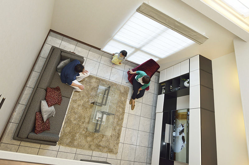 自由な空間設計が可能