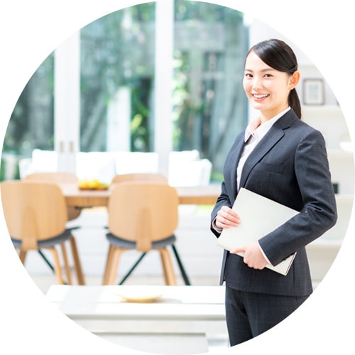 リアルサイズの間取りを体感できる！