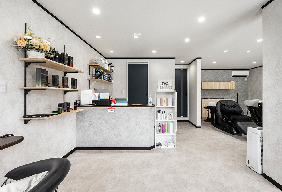 機能的なレイアウトで、スムーズな施術と快適な時間をご提供