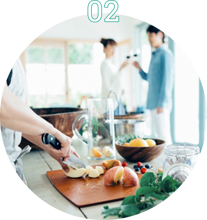 四季折々の自然を感じられる平屋の暮らし。自然と一体感を楽しめる家