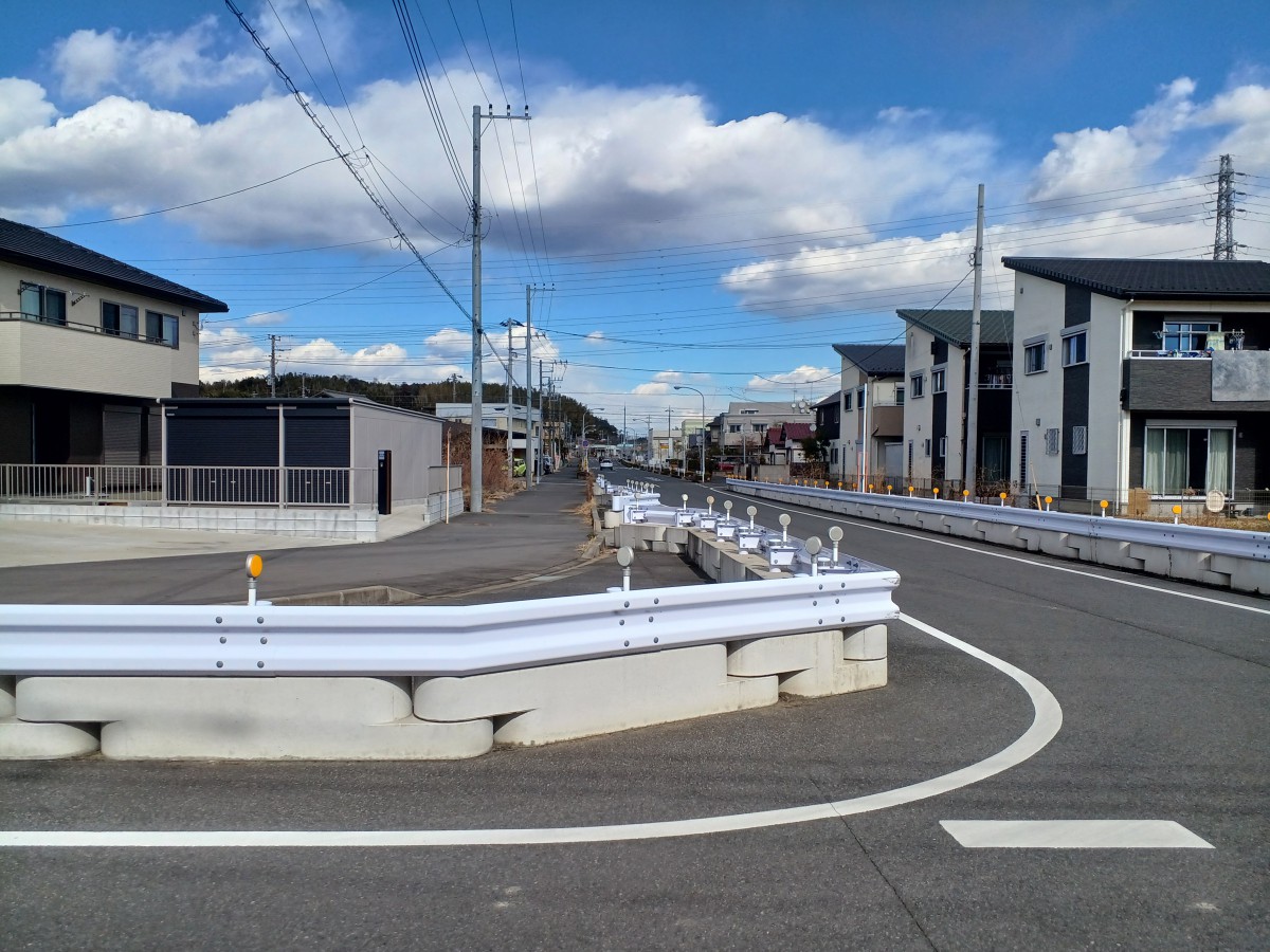 前面道路