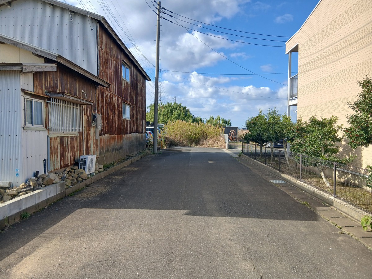 接道側引き視点