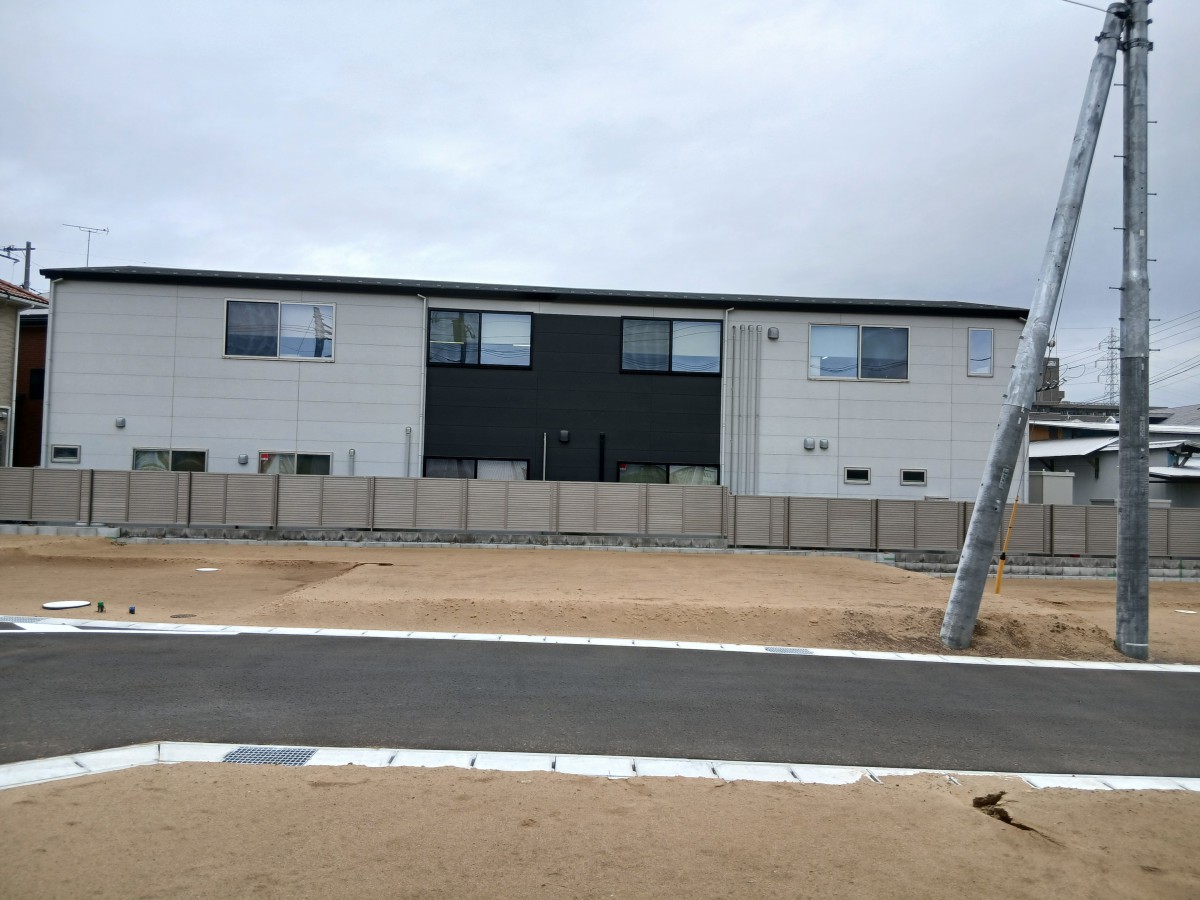 区画②東側から