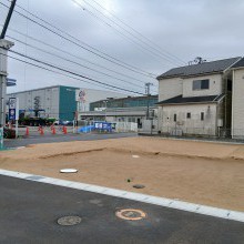 区画⑤北西側から