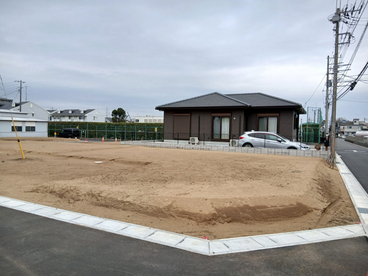 区画⑥南東側から