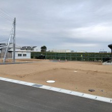 区画⑦南側から