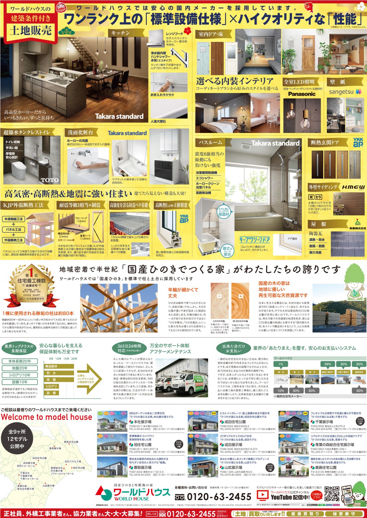 ☆新春初売り☆ 建築条件付き分譲地土地～土地・建物・外構込み