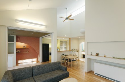 10kWの太陽光発電を搭載した、こだわり満載の平屋の住まい