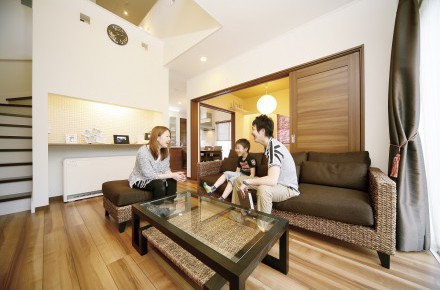 コンセプトモデルスマイルをお手本に 考え抜かれた動線で快適家事の住まい