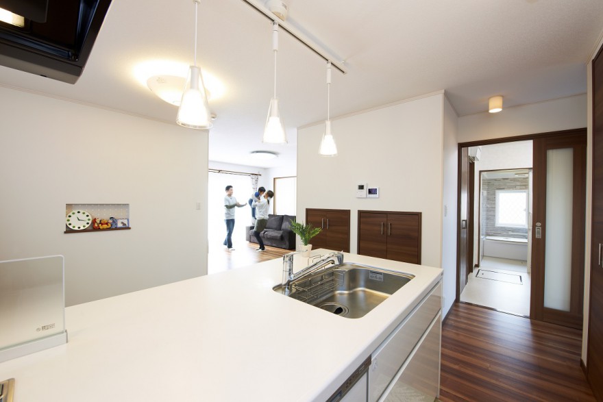 家事導線と収納にこだわった ストレス知らずのママ楽住まい