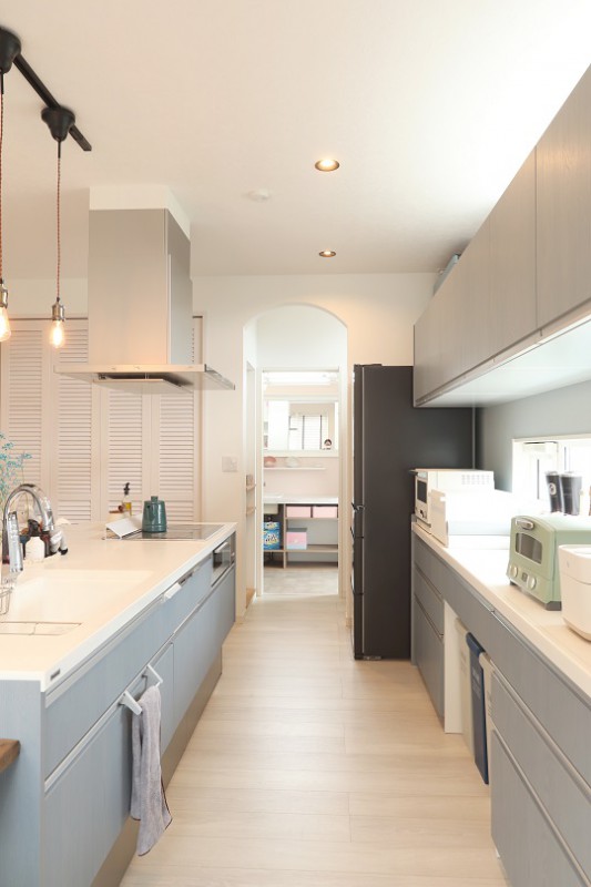 家事動線は常に目線の先に