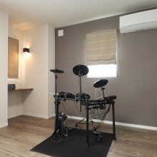 まだ使っていない部屋は趣味の部屋として