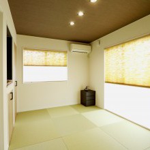 柔らかなカラーコーディネートがお手本の和室