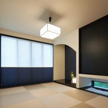 日常から少し離れて、ゆったりと解放される、そんな時間のための和室