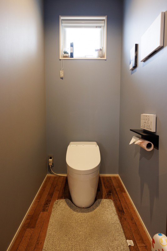 すっきりとシンプルさが際立つレストルーム