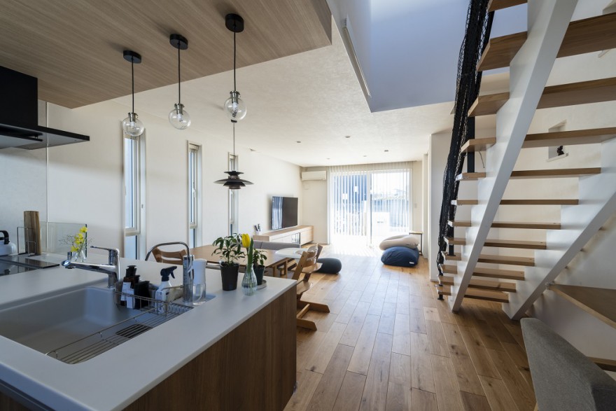 リラックス空間と収納&amp;家事動線　どちらも大満足！