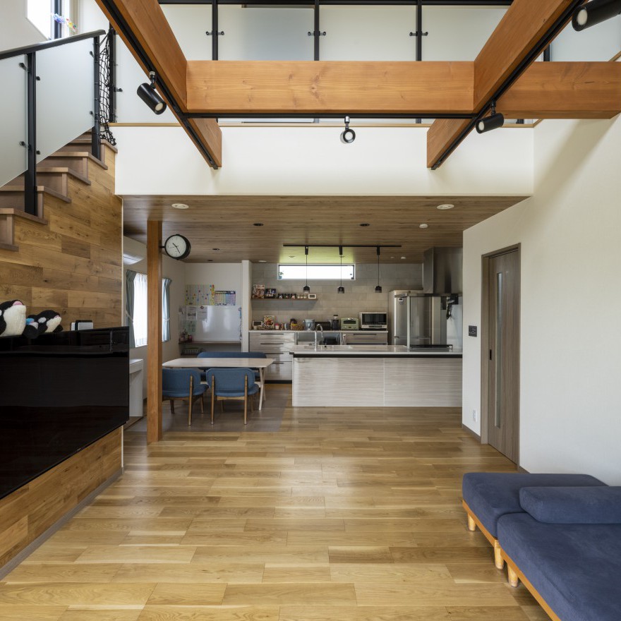 開放的な吹抜空間のある暮らし、やりたいことは全部叶いました！