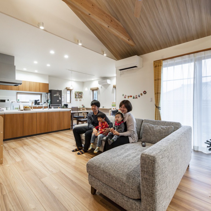 毎日の暮らしにこころのゆとりをつくる平屋