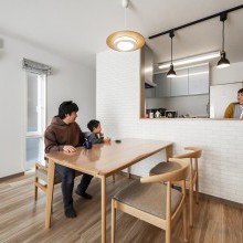 笑顔があふれるダイニングキッチン