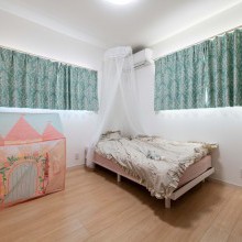 成長とともに変化を加えて楽しむ子供室