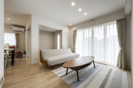 ナチュラル&ホワイトで優しい空間に暮らす