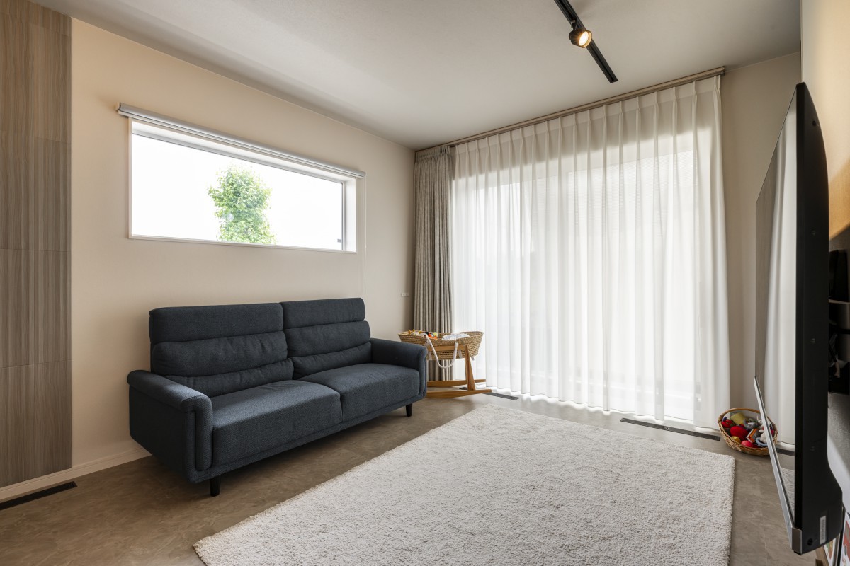 自然の光に包まれる柔らかな空間