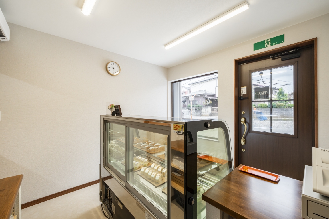 レジから見渡した店内の様子