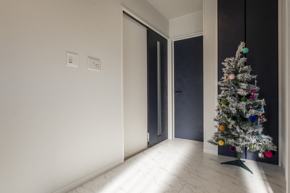 シンプル＆モダンな玄関