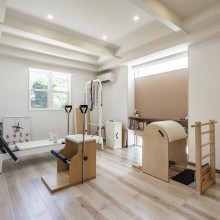 理想の空間を追求したピラティスルーム