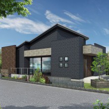 心地よい暮らし　平屋　タイルの家　