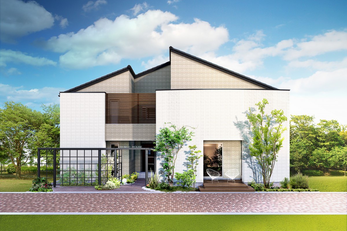 カリフォルニアスタイル　タイルの家　