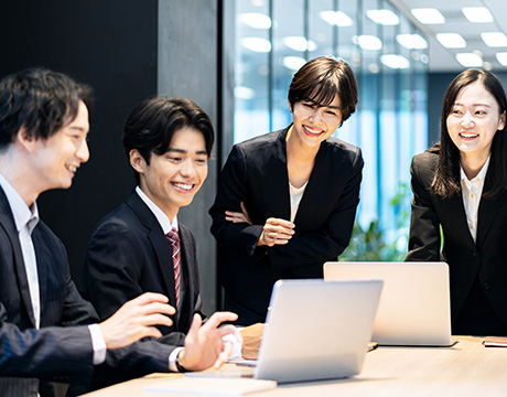 お客様、上司、同僚からの
信頼を得るには