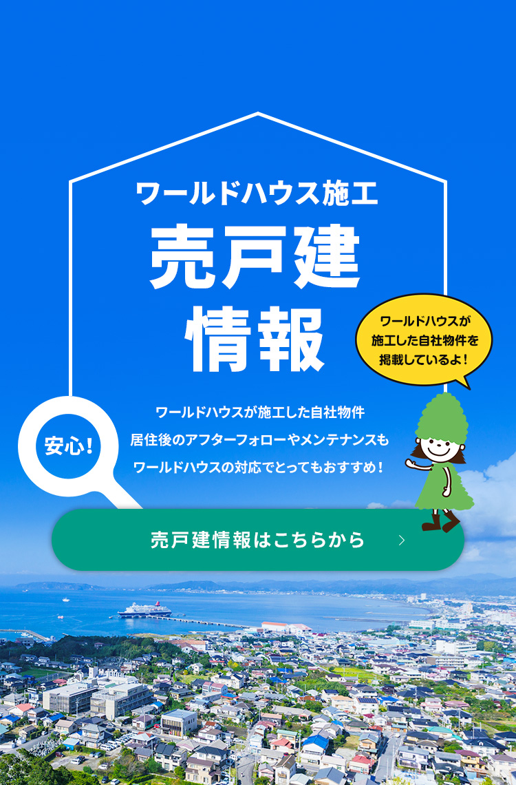 売戸建情報　ページ新設しました！