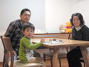 大きな窓が気に入っています