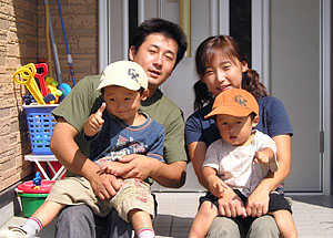 等身大のモデルハウスで実感できました