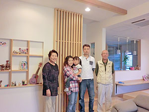 「自分もワールドハウスで建てたい」の言葉に安心