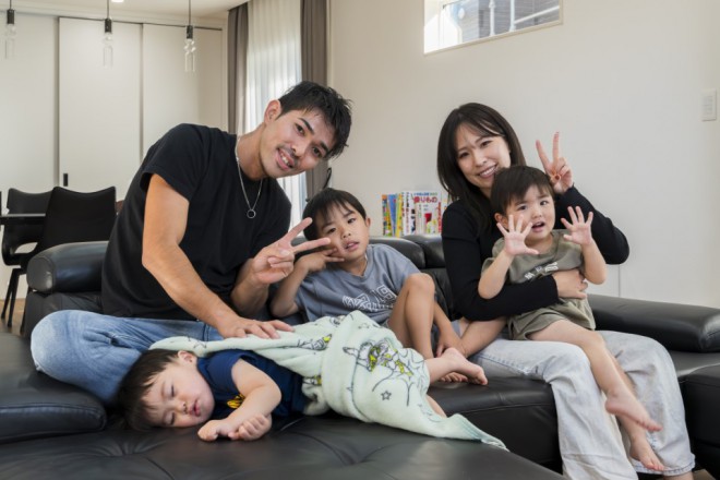 ワールドハウスで叶えた夢、家族親戚もみんなで『幸せいっぱい』 です!