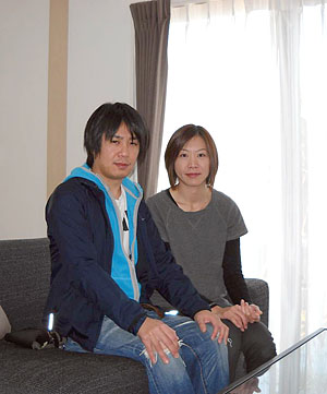 吹き抜けリビングでも暖かい！遊びに来た友人も驚きます