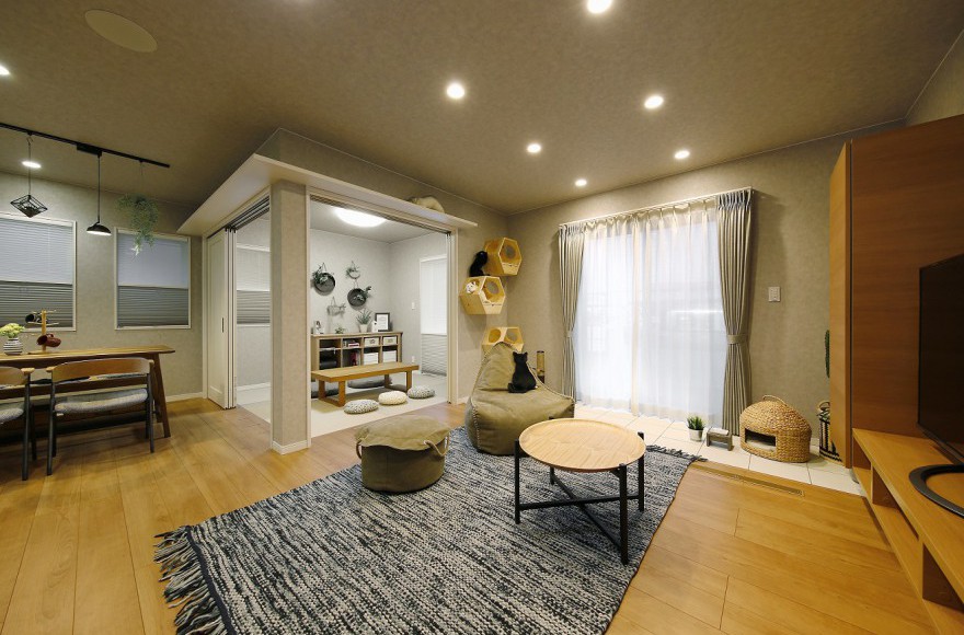 ◇モデルハウス◇　ワールドハウス成田～2階建て『片づけが楽になる家』