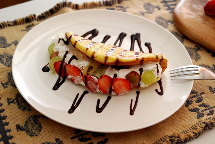 子どもと一緒に楽しく作ろう ホットケーキ De 簡単フルーツケーキ Unau Magazine ウナウマガジン 理想の暮らしと住まいを探そう